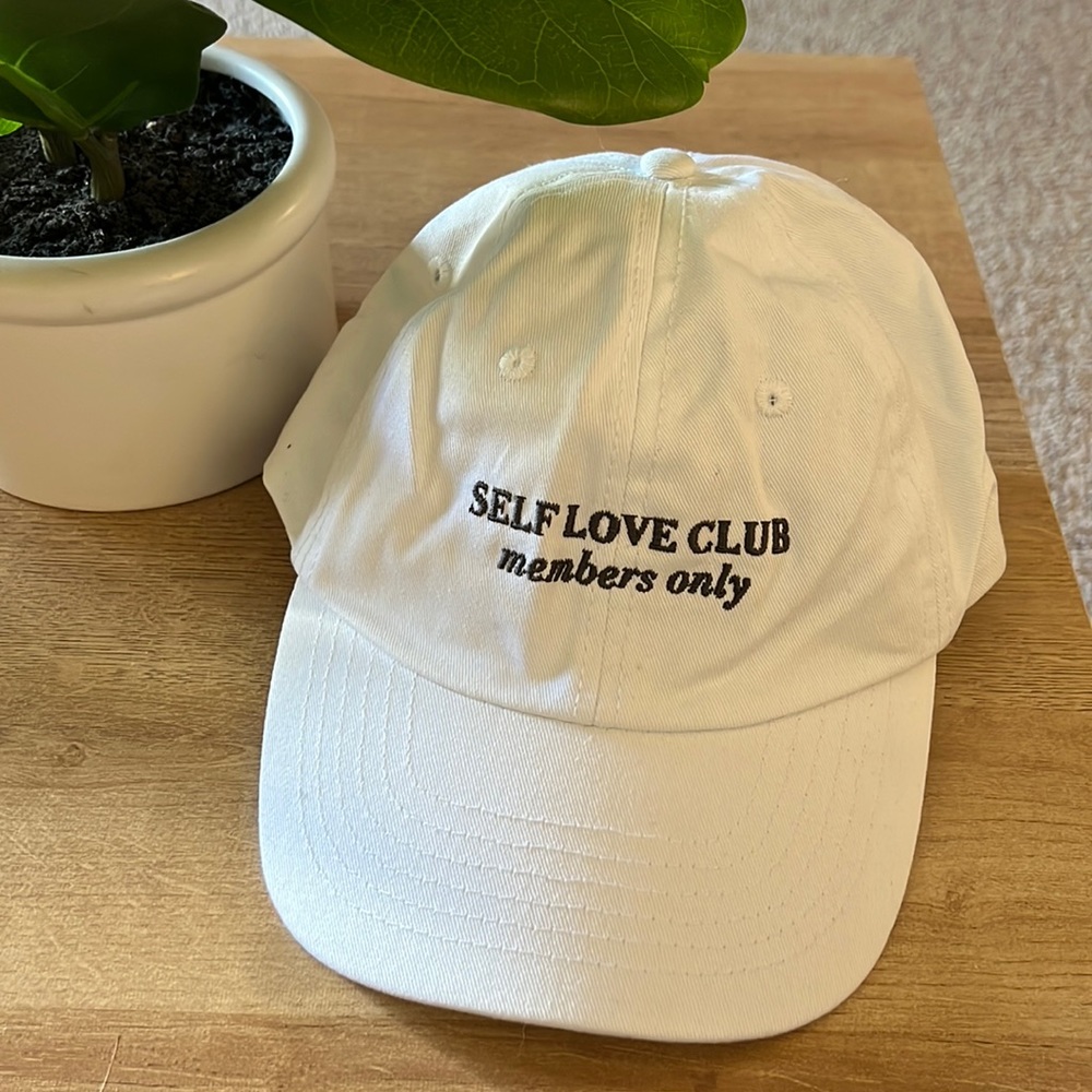 ❌SOLD❌ Self Love Club Members Only White Hat